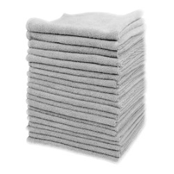 Mirovezeldoek Basic 300 gsm silver 20 pack